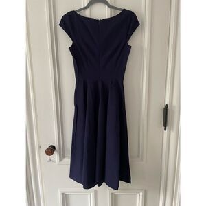 NWT Muxx scoop neck navy dress S